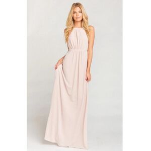 Show Me Your Mumu 'Amanda' Maxi Dress ~ Dancing Queen Shine Blush
